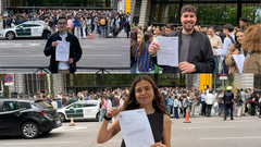 Sa�l Teijeiro (izq.), David Pastor (dcha.), Paula Garrote