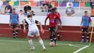 Juanpe Nzo es un extremo zurdo que se form en la cantera del Hrcules y procede del Jove Espaol de San Vicente.