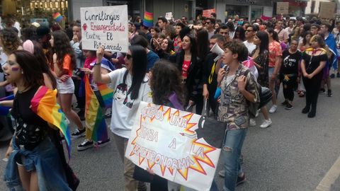 La marcha Orgullo Crtico toma las calles de Oviedo 