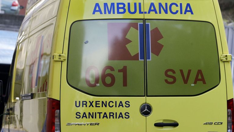 Imagen de archivo de una ambulancia