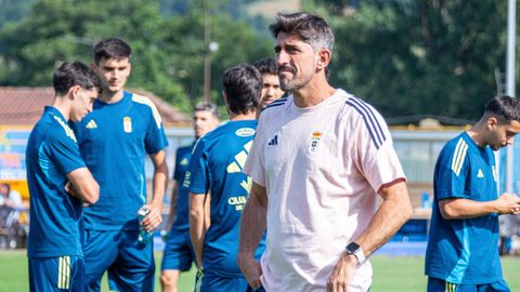 Veljko Paunovic, entrenador del Real Oviedo