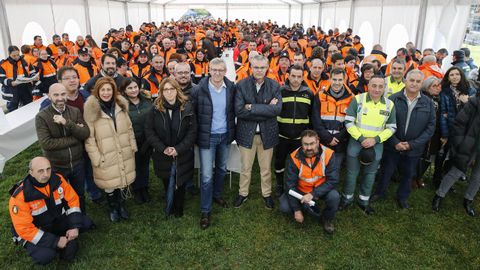 Jornada de convivencia de agrupaciones de Proteccíón Civil en Allariz.Más de 400 voluntarios se reunieron en esta jornada en Allariz. El vicepresidente de la Xunta, Alfonso Rueda, los visitó. 