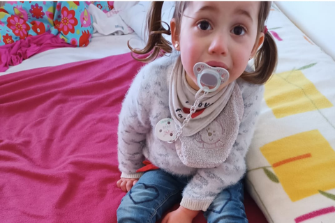 Cuando Kayla cumpli� los dos a�os empezaron a manifestarse los primeros s�ntomas