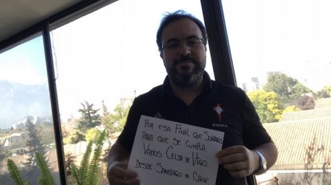 Jos Marino se suma a la causa desde Santiago de Chile