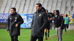 Fernando Hierro en el Real Oviedo-Lugo