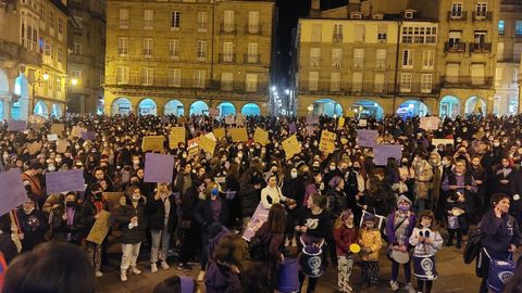 Manifestacin del 8M en Ourense