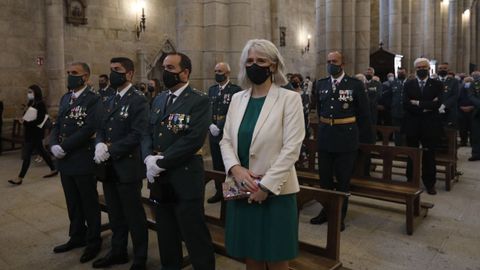 La Guardia Civil conmemor el da de su patrona con una misa en la Catedral de Ourense y un acto institucional en el Teatro Principal