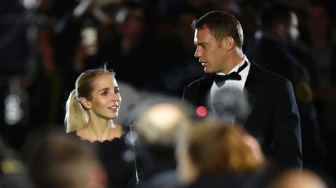 Manuel Neuer y su pareja Nina Weiss