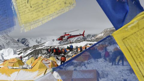 India ha enviado varios helicpteros para evacuar a los heridos