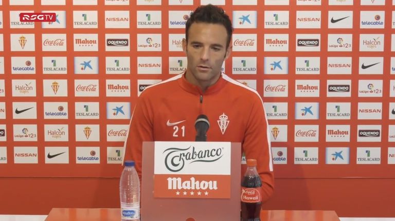Borja Viguera en rueda de prensa