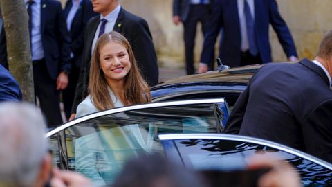 La princesa Leonor recibe el ttulo de alcaldesa honoraria de Oviedo y la Medalla de Asturias