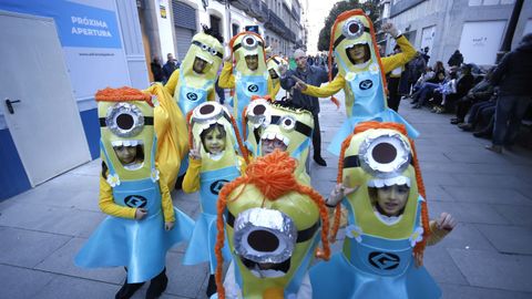 Desfile de carnaval en Lugo.