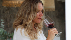 Alba Abiega, de la bodega Alba en Ribera