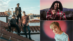 Sidecars, Mounqup (arriba a la derecha) y Natalia Lacunza act�an en el festival.