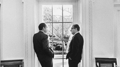 Kissinger y Nixon, en la Casa Blanca en 1971