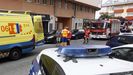 El operativo de emergencias se llevó a cabo en un edificio de la calle Otero Pedrayo, en Cantarrana