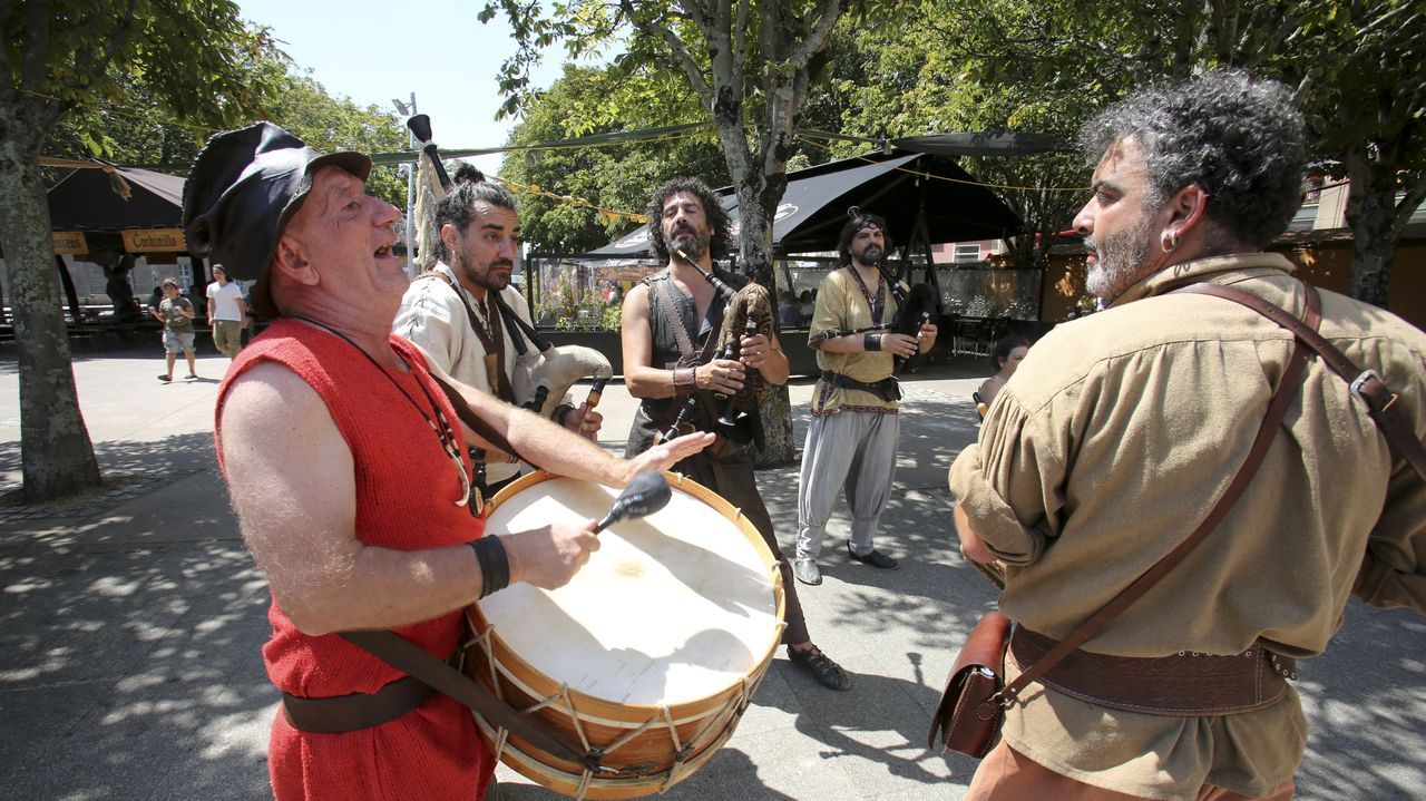 Mexillonada en Lema.Msica en la Feria Medieval