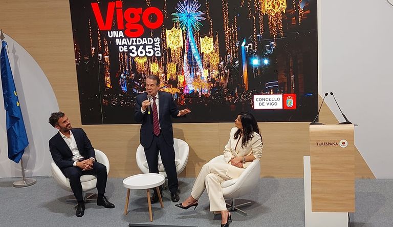 Caballero propone a Vigo como plató para rodar películas sobre Drake, Verne o Julio César: «Que tiemble Hollywood»