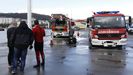 Intervención de los bomberos de Barreiros en un suceso en Burela (imagen de archivo)