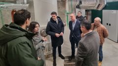 La conselleira Lorenzana inauguró la planta de biogás de A Residencia, en Lugo