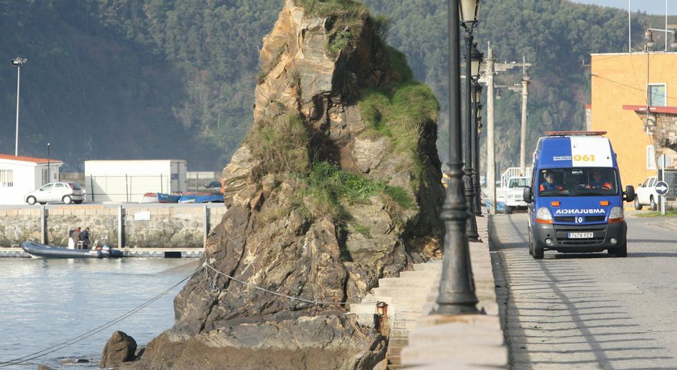 El atropello se produjo en la carretera de acceso al puerto de Cedeira en agosto de 2012. 