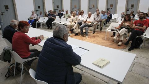 Acto de presentación del libro, en O Vello Cárcere