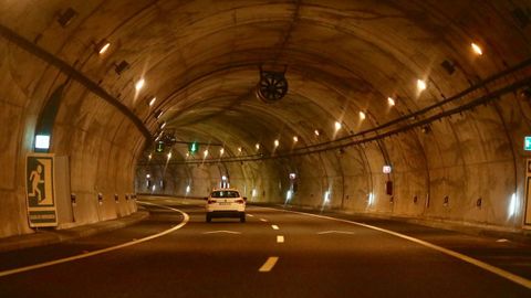 Se instaló diferentes tecnologías en el interior del túnel