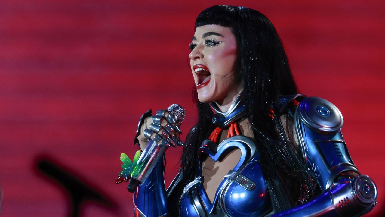 Bembrive.Katy Perry durante su actuacin en el festival The Town de Sao Paulo (Brasil) el pasado mes de septiembre 