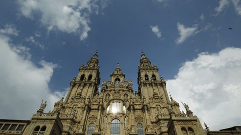 Fachada del Obradoiro de la catedral de Santiago