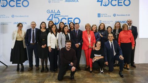 Gala del 45 aniversario de la CEO en Ourense