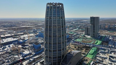 Imagen a�rea de Xiongan tomada en el 2025.