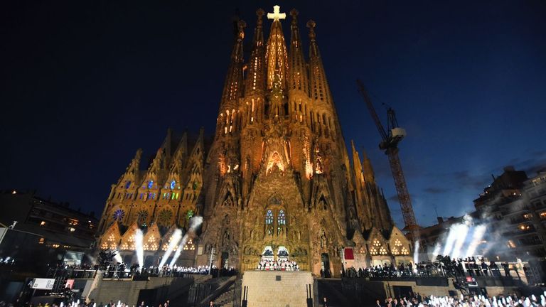 El papa ensalza la obra de Gaudí, «signo de unidad y concord