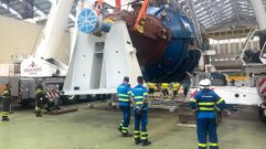 Turbina fabricada en Navantia Ferrol para Mozambique