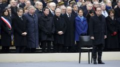 Francia rinde homenaje a las vctimas de los atentados del 13N en Pars