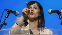 Sílvia Orriols, alcaldesa de Ripoll y candidata de Aliança Catalana a la Generalitat, en una imagen del pasado día 2 en Barcelona