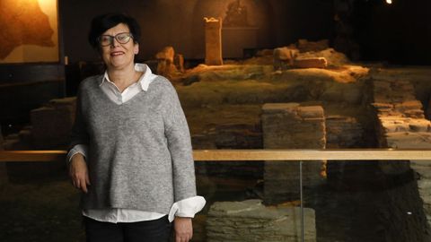 Directora del Museo Domus do Mitreo de Lugo, Dolores Dopico