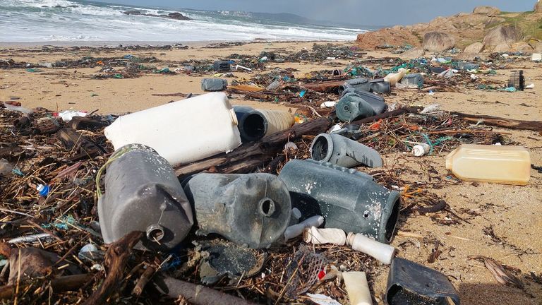 Las playas de las Rías Baixas se llenan de cacharros del pulpo: el arte prohibida goza de buena salud
