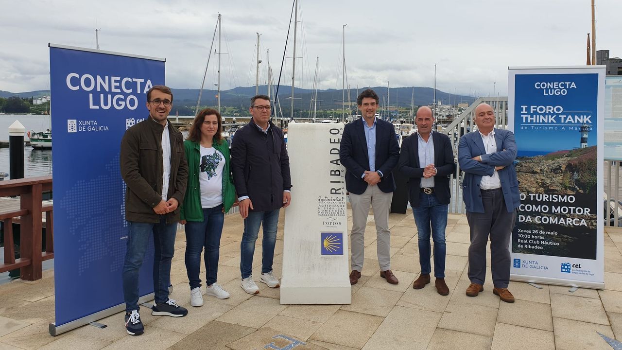 Presentacin en Ribadeo del primer Foro Think Tank de Turismo da Maria