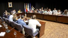El BNG vot, siguiendo el informe juridico, negando el permiso a Iris Romero; PP y PSOE optaron por la abstencin
