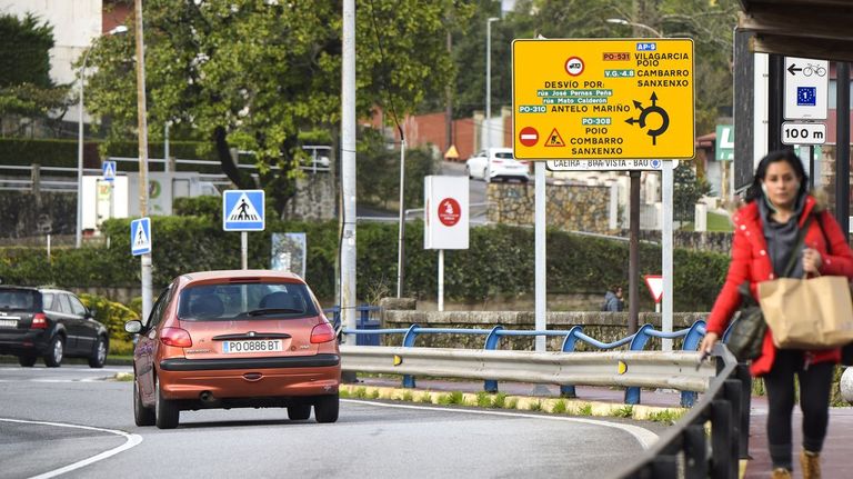 Mosquera achaca a Reina Victoria que Pontevedra no esté sufriendo atascos por las  obras en Poio