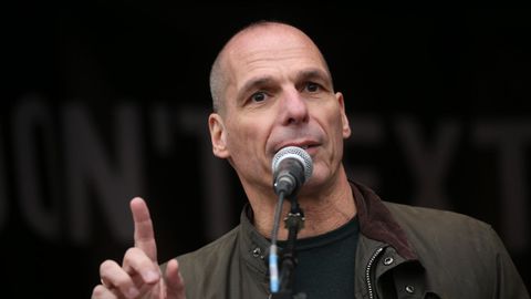 El economista y exministro de Finanzas griego Yanis Varoufakis