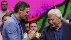 Pedro Snchez y Felipe Gonzlez reprochan a Feijoo la ruptura del pacto del poder judicial