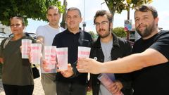 Los siete locales participantes se han provisto de 7.000 vasos de plstico