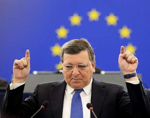 Barroso dio ayer su ltimo discurso ante la Eurocmara. 