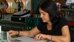 Yolanda Fern�ndez, madre de Germ�n, el joven gijon�s agredido