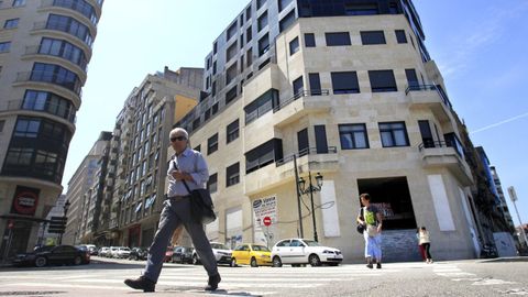 Imagen de archivo de la calle Pontevedra
