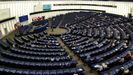 El parlamento europeo, ubicado en Estrasburgo (Francia)