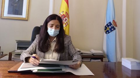 La subdelegada del Gobierno en Lugo, Isabel Rodrguez