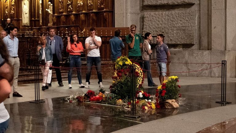 Último día de visitas en el Valle de los Caídos, el 11 de noviembre