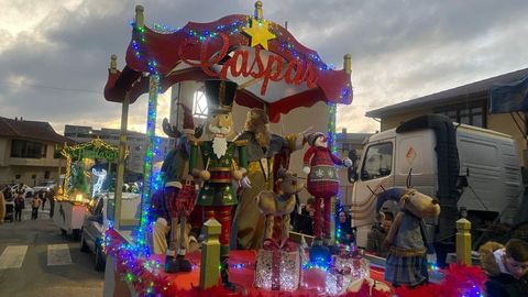 Cabalgata de Reyes en Curtis